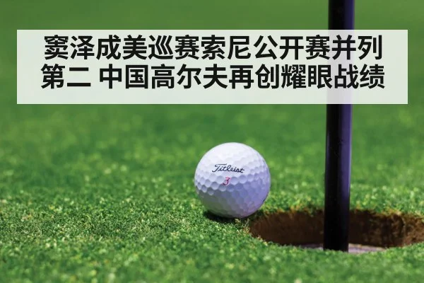 窦泽成美巡赛索尼公开赛并列第二 中国高尔夫再创耀眼战绩